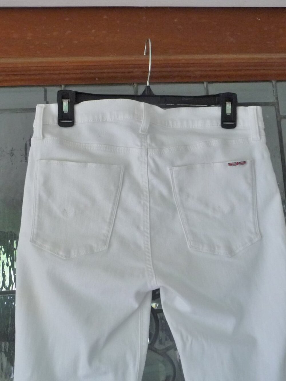 HUDSON SIZE 29 WHITE JEANS ANKLE SKINNY - Picture 9 of 14
